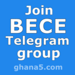 Click link on image to join WAEC BECE Telegram study group / platform